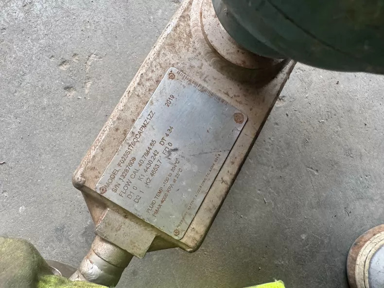 Micro Motion F025S176CCAPMZ1ZZ Flow Sensor Used 1PCS