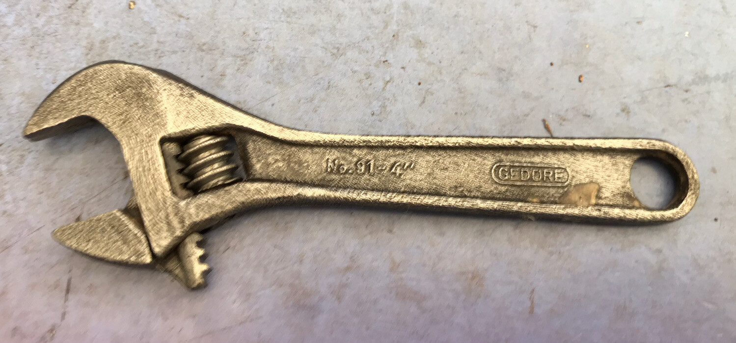GEDORE Adjustable Spanner, number 91 - 4” jaguar replacement