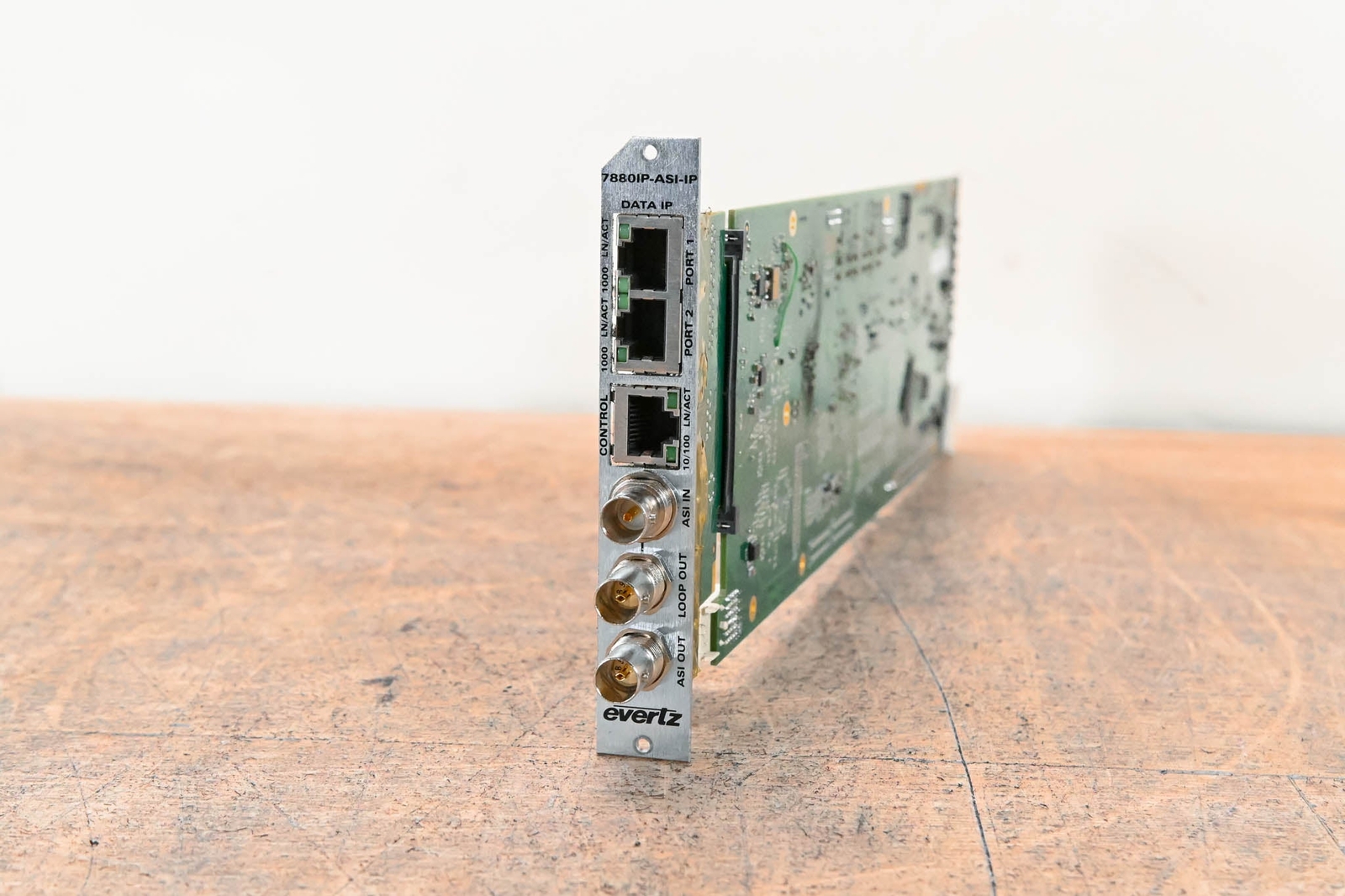Evertz 7880IP-ASI-IP ASI/SDI IP Encapsulator for 7700/7800 Multiframe CG01KHY