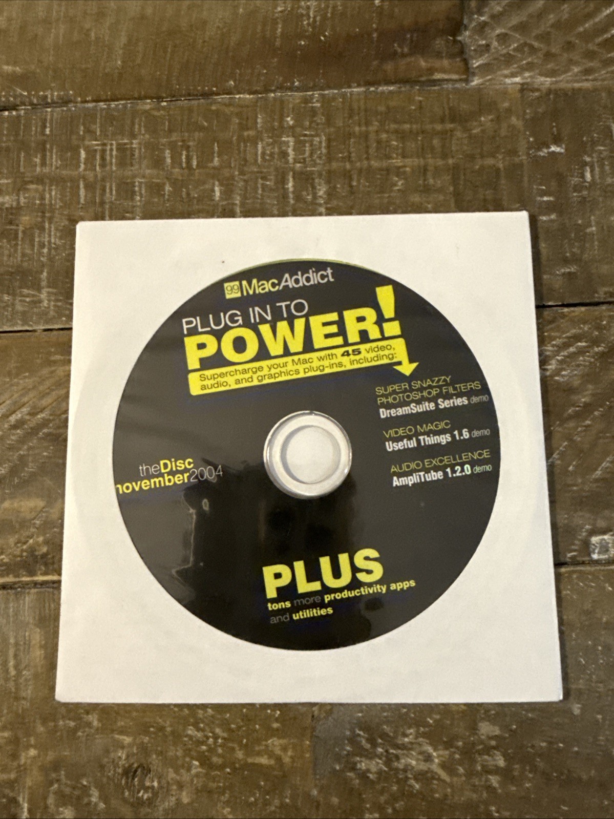 Mac Addict Plug Into Power PC Cd Rom