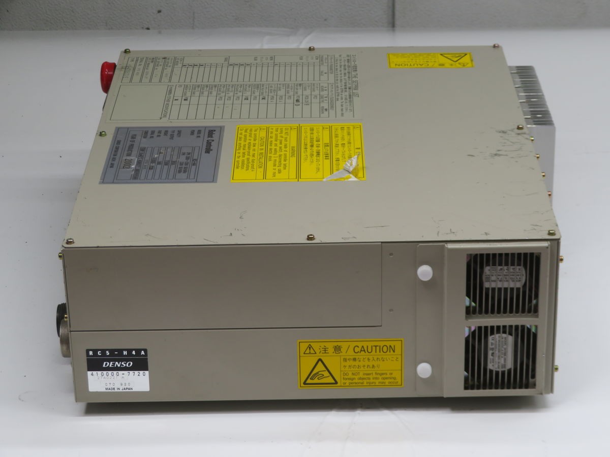 DENSO RC5-H4A 410000-7720 ROBOT CONTROLLER T262966