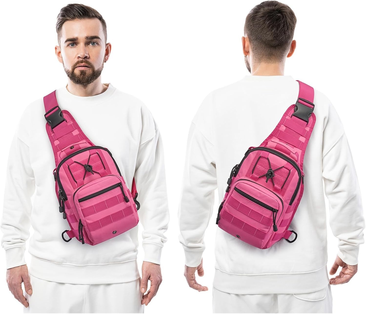 Everyday Tactical Sling Backpack - Spacious, Lightweight, and Humanized Design