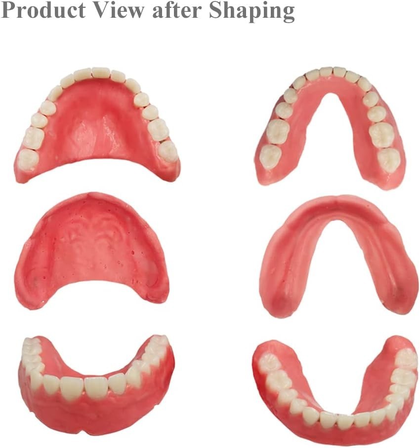 Custom DIY Denture Kit: Medium & Large Mouth Fitting