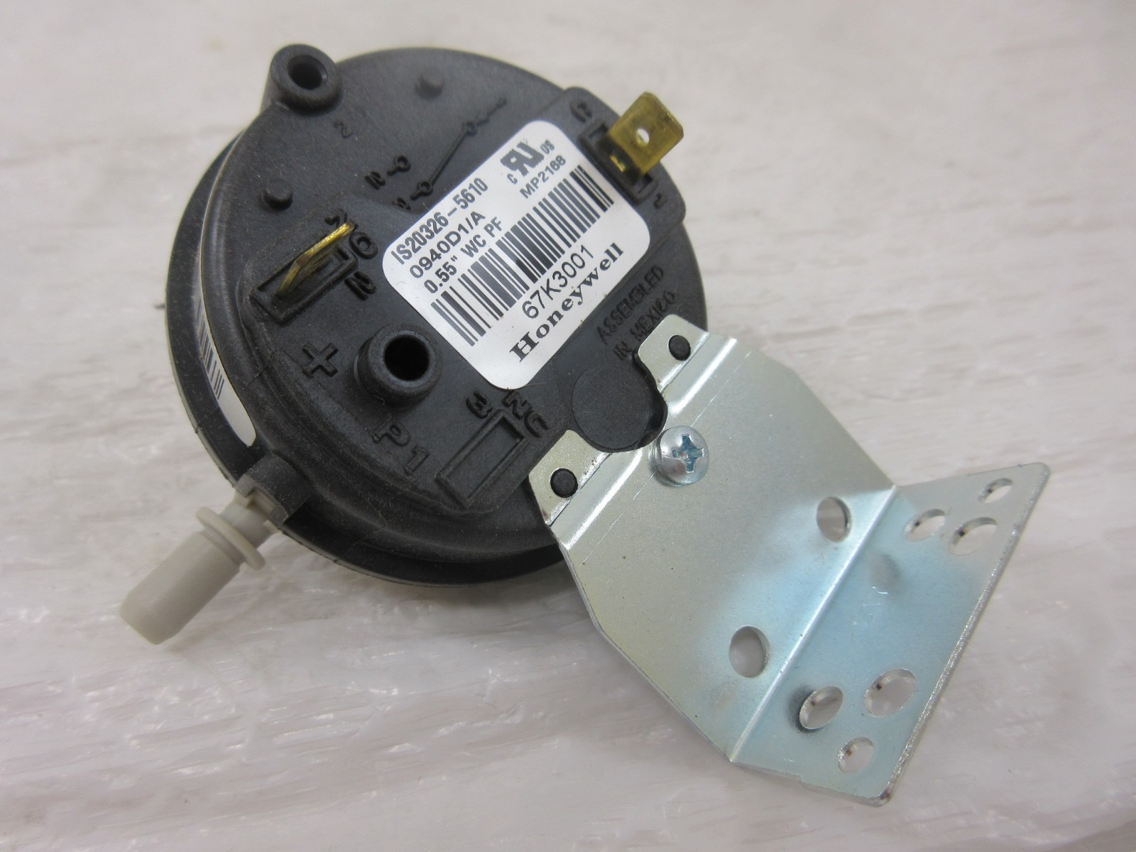 LENNOX 67K3001 HONEYWELL IS20326-5610 HIGH ATTITUDE FURNACE PRESSURE SWITCH