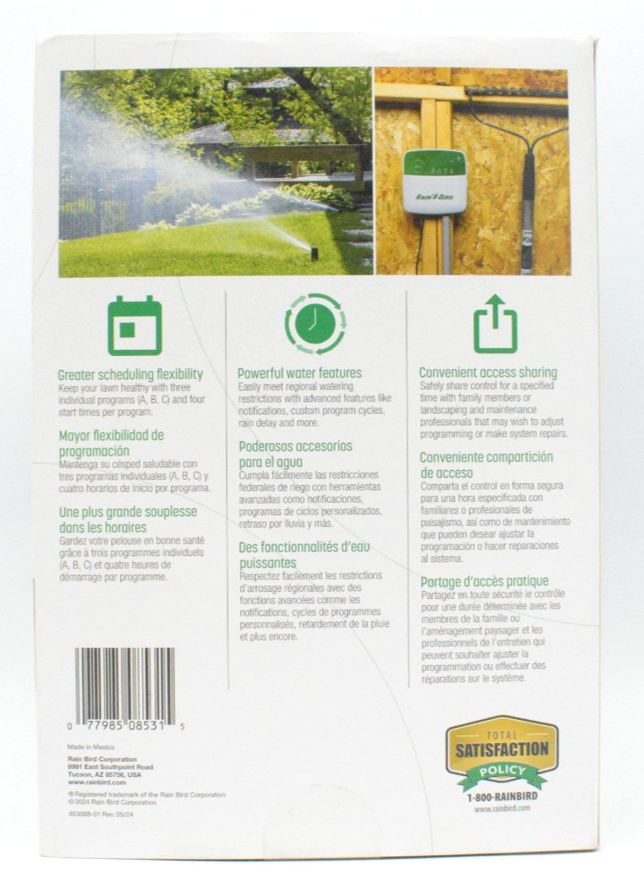 Rain Bird ARC6I Smart Irrigation Controller - 6 Stations - Open Box
