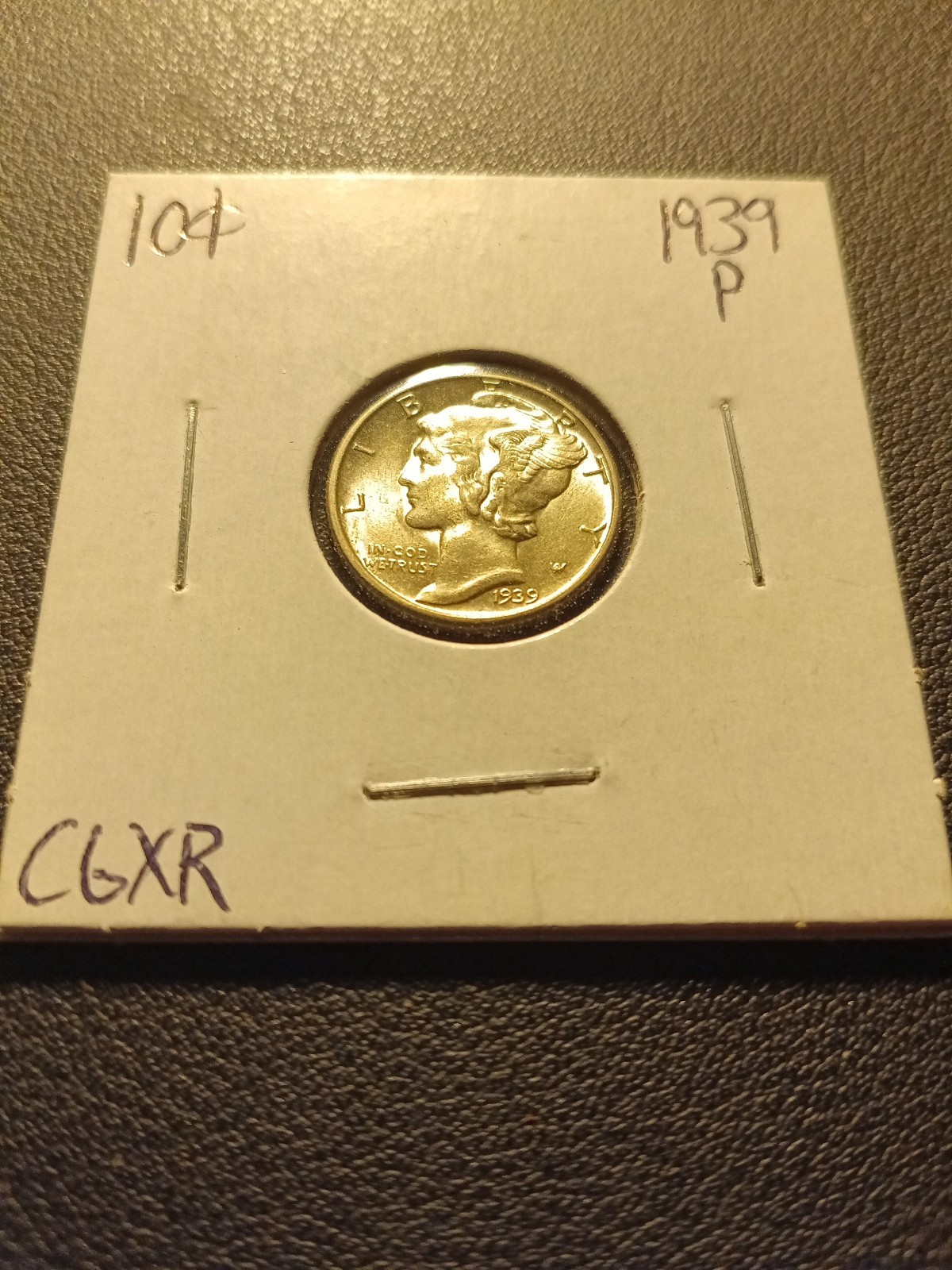 1939-P Mercury Dime - BU/Uncirculated 90% Silver 10C