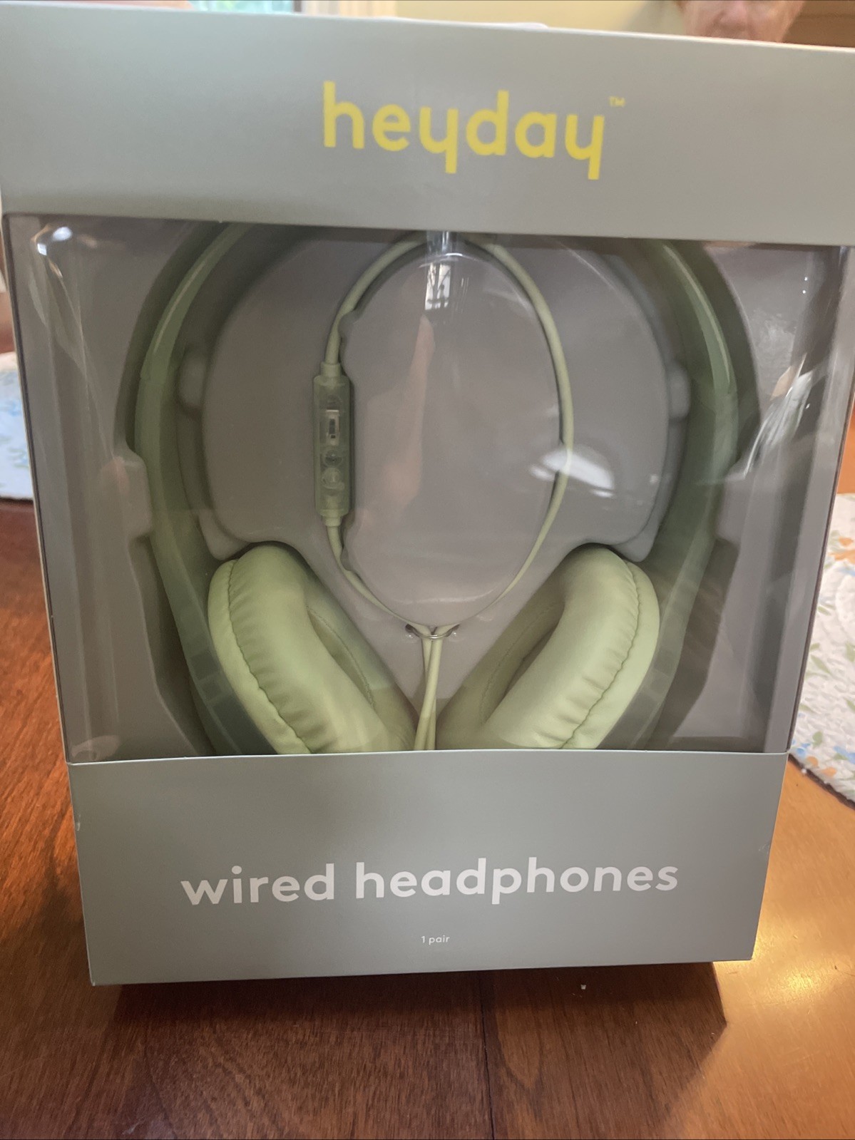 heyday™ Wired On-Ear Headphones - Lime Green - New