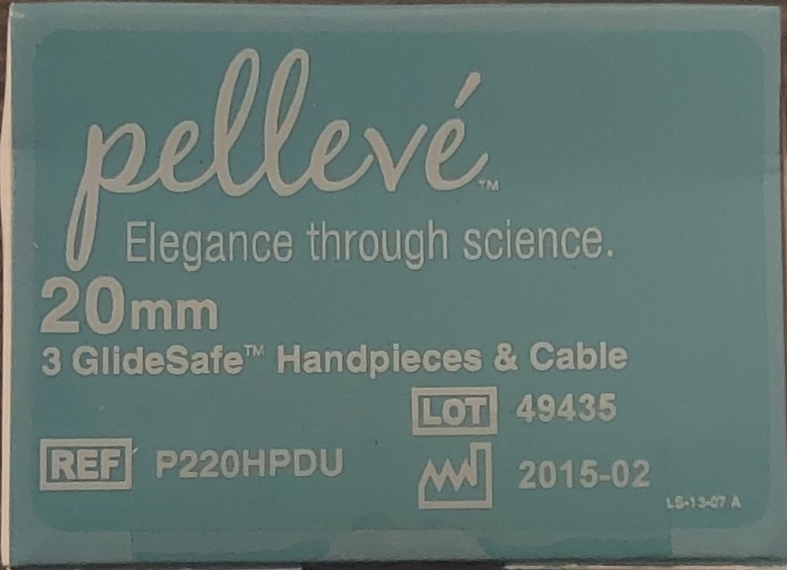 Three (3) Brand NEW 20mm GlideSafe Pelleve Skin Tightening Handpieces by Ellman!