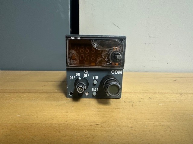 COLLINS, CTL-22C, CONTRL HEAD, PN:822-1120-005, AS REMOVED