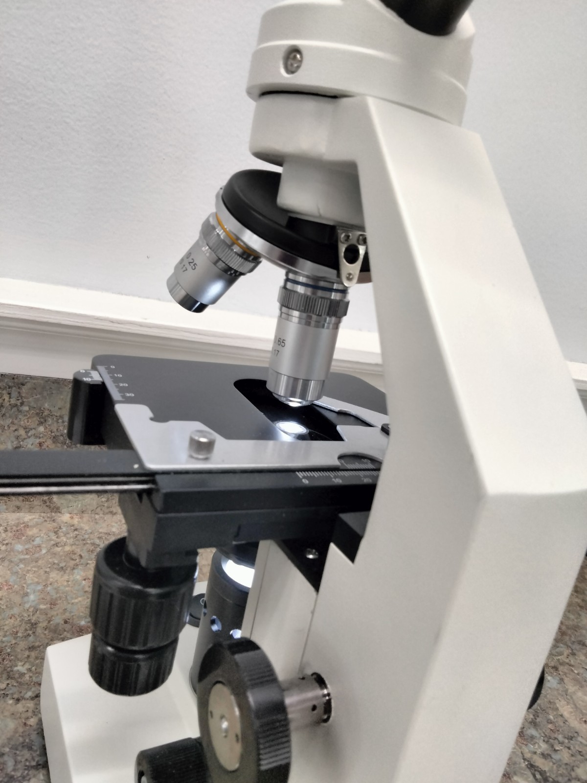 MI-4100LMS Home Iris Diaphragm Microscope Home Science Tools