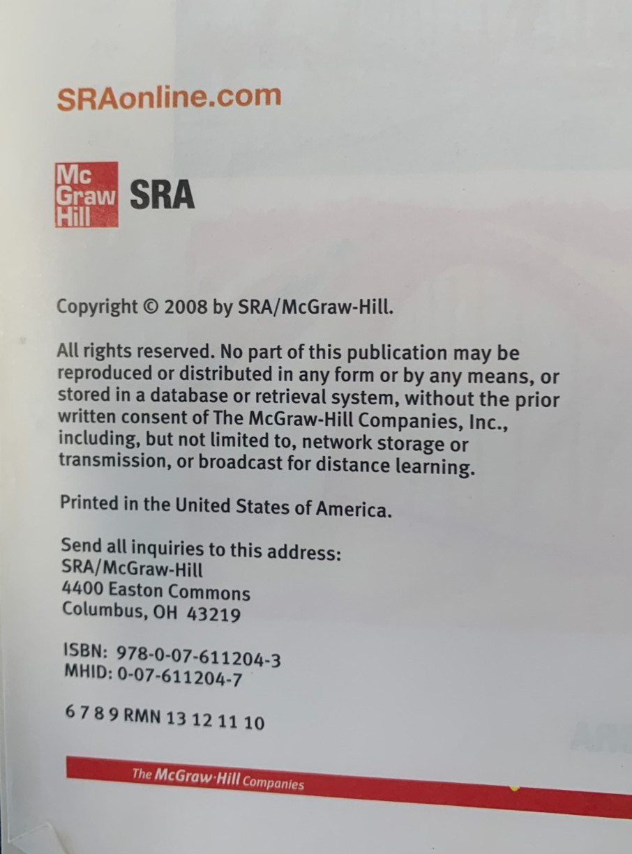SRA Corrective Reading Decoding A Teacher Presentation Books and Teacher Guide