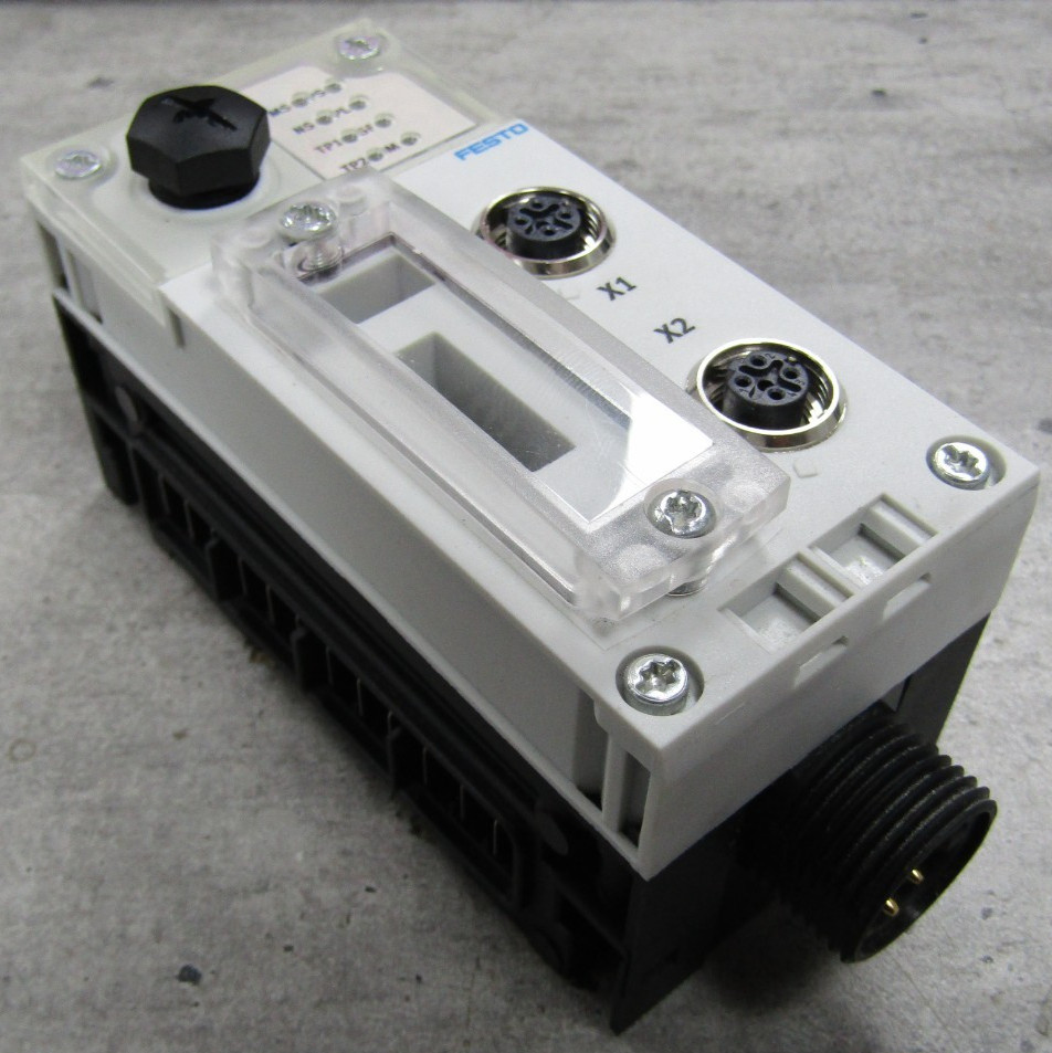 😏 FESTO PNUEMATIC BUS NODE CPX-FB36 / CPX-GE-EV-S-7/8-5POL