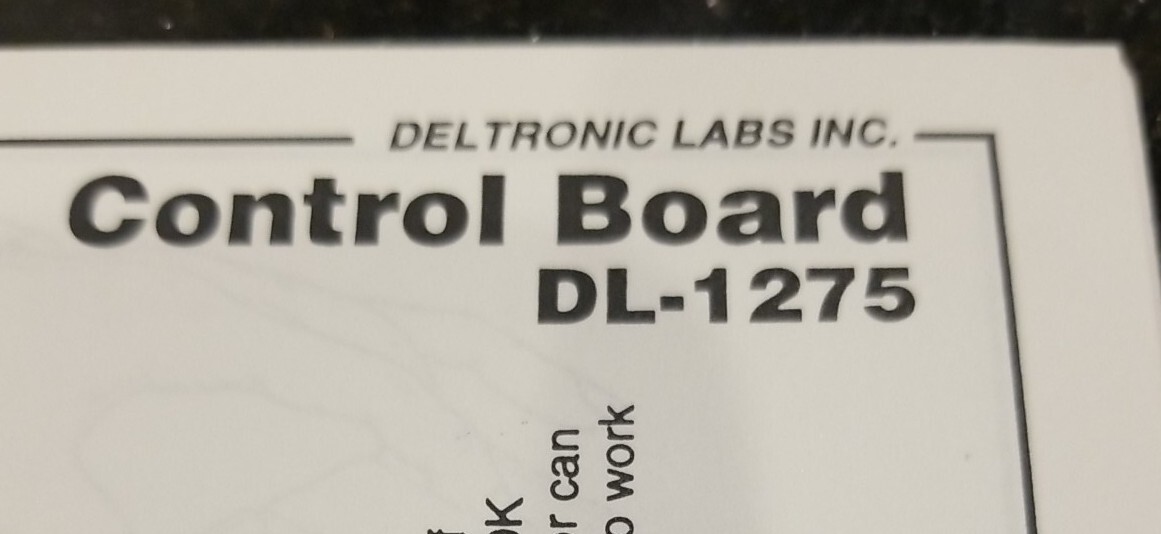 Deltronic ticket dispenser manual