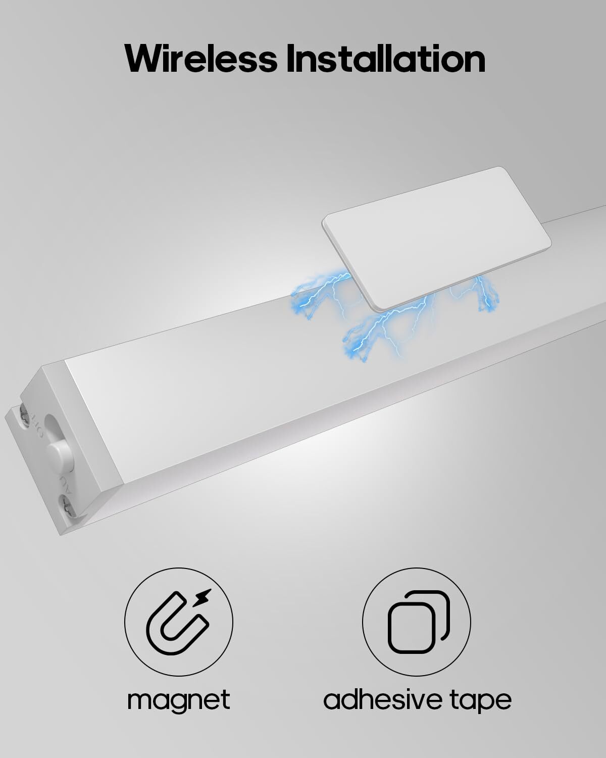 6 Pack Led Under Cabinet Lights Wireless with Charging Station 7’’ Rechargeab...