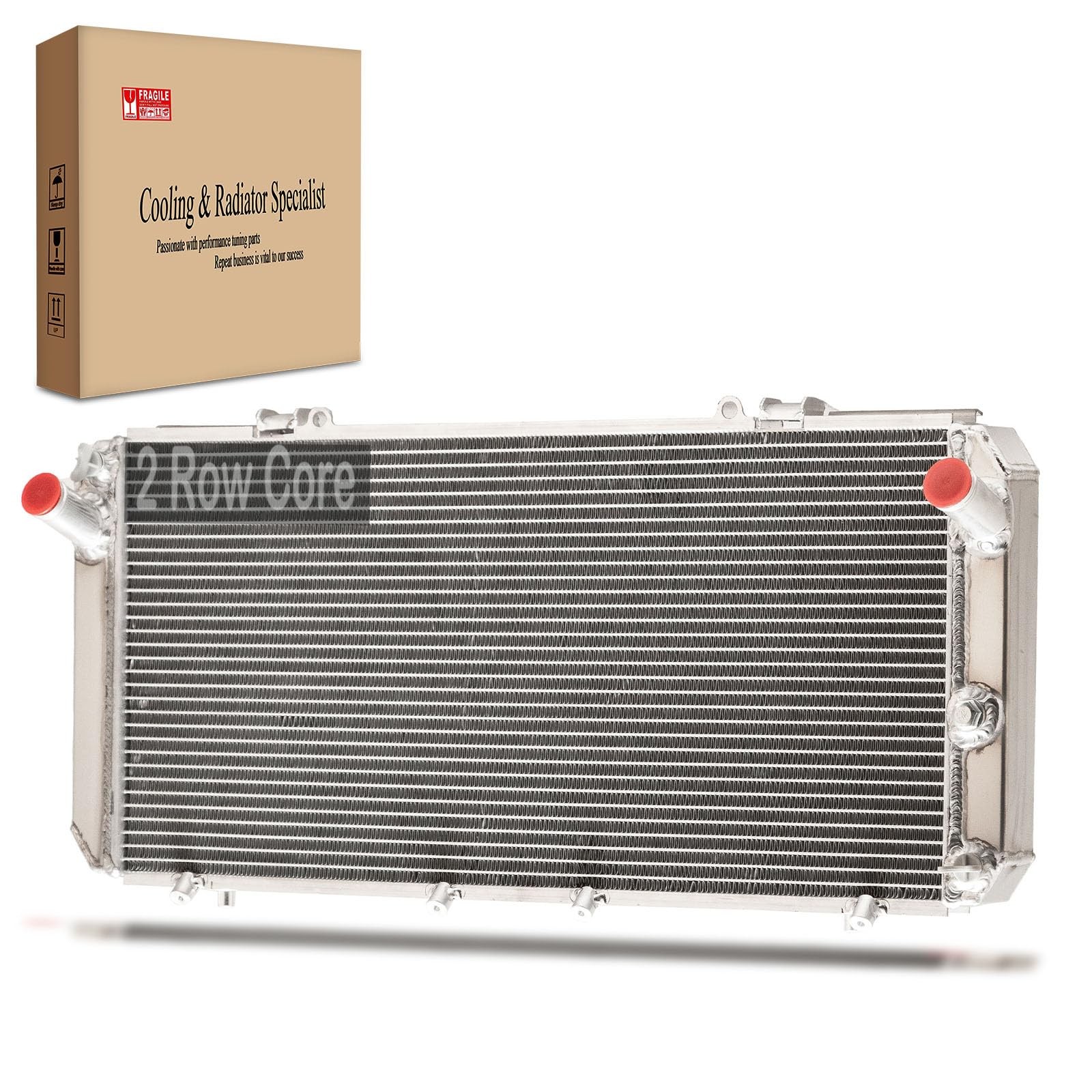 Radiator for 1989-2000 MR2 SW2 2.0 16V Turbo Aluminum 2 Row