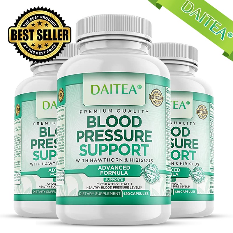 Blood Pressure Support Circulation Promote Heart Health 30/60/120 Capsules