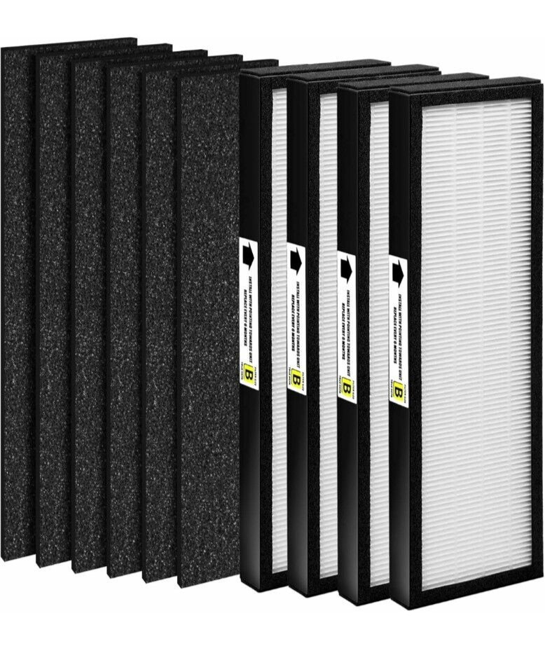 FCFMY X4 Hepa Filter X6 Carbon Filter -Germ Gaurdian- desc For Compatibility