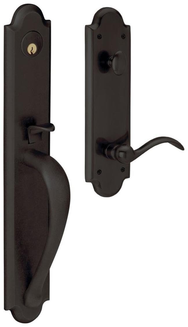 6402.102.LFD Boulder/Beavertail LH Full Dummy Handleset -Oil-Rubbed Bronze