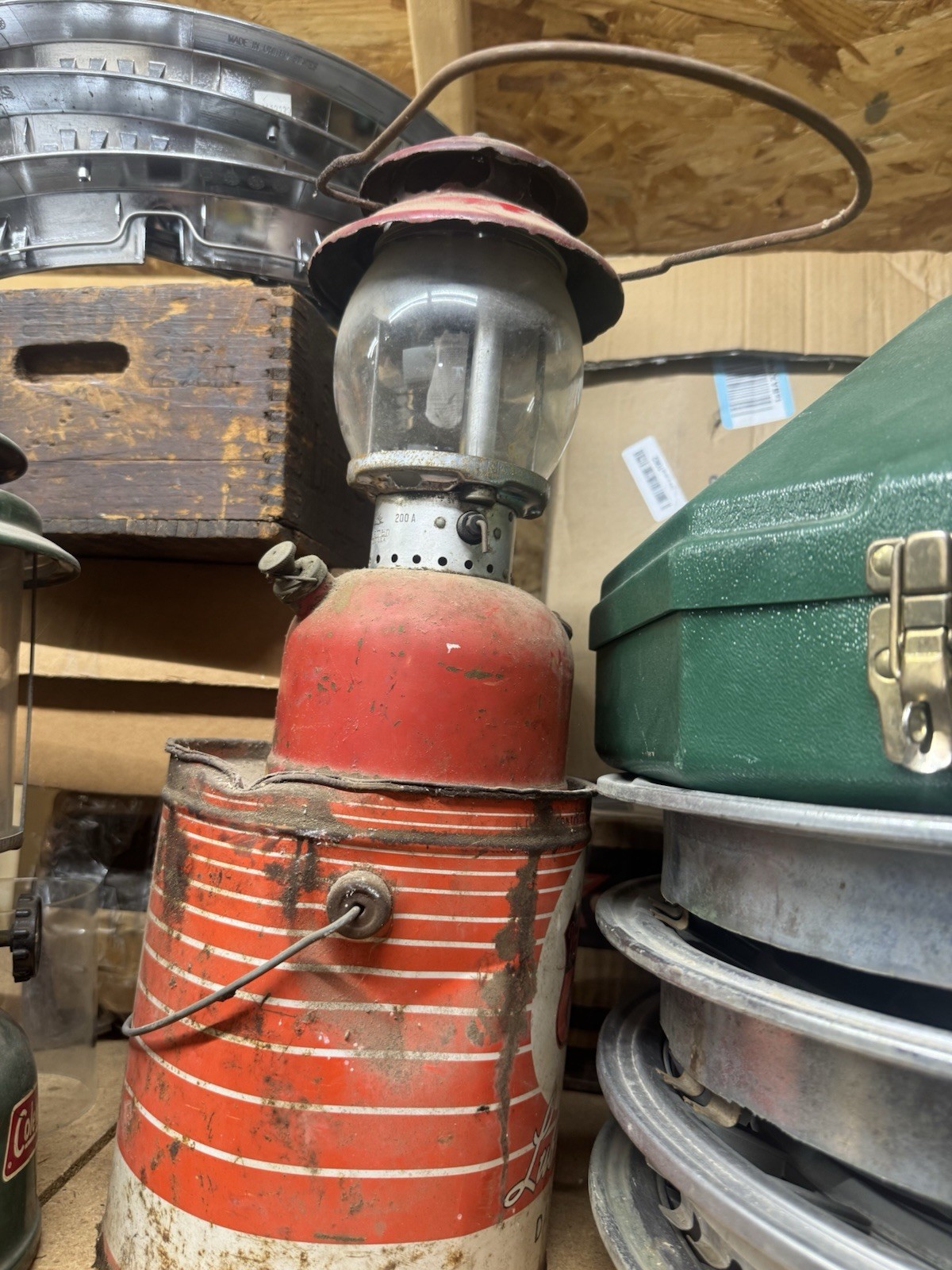 Coleman 200A lantern Very Rough As Is