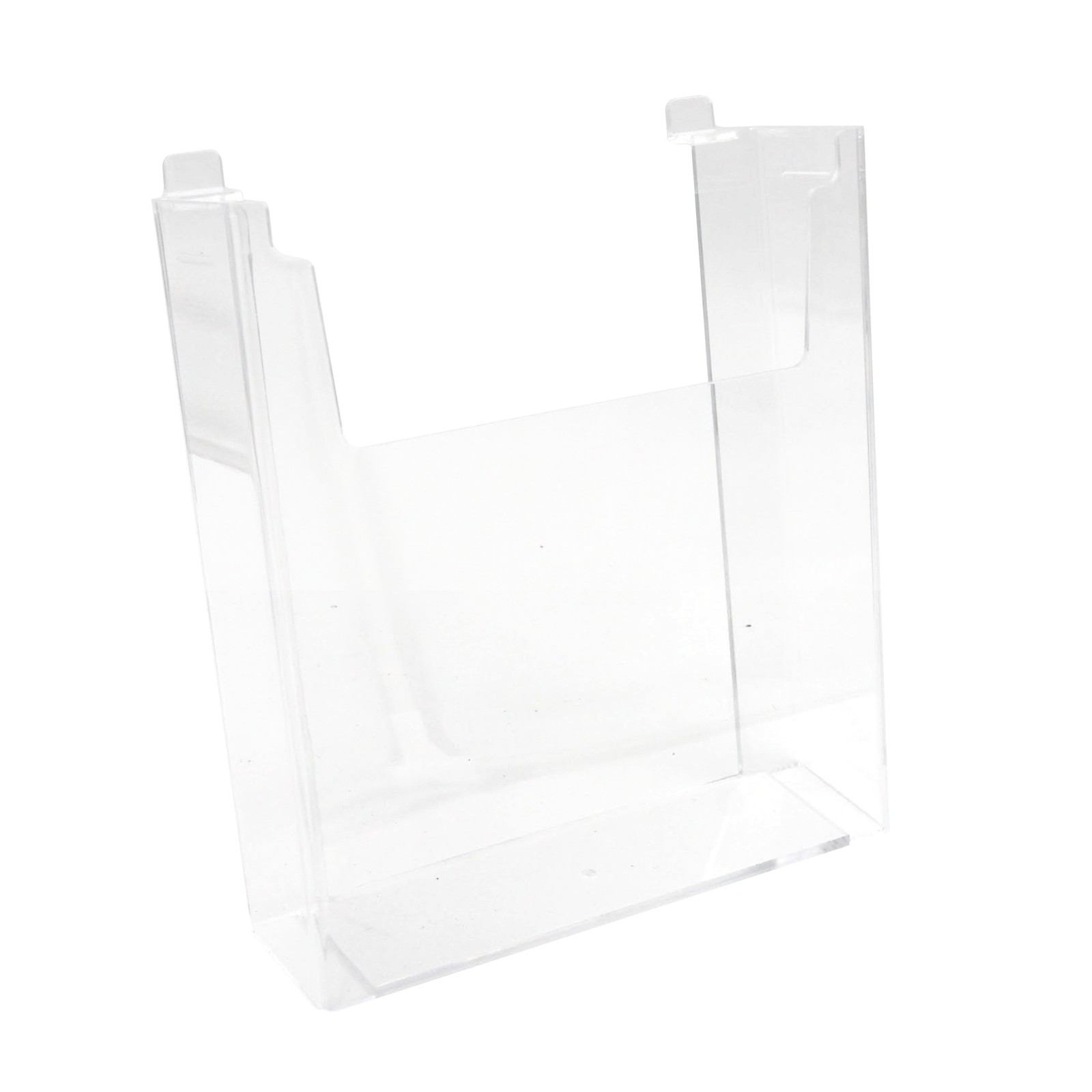 SSWBasics Slatwall Accessories - Clear Styrene Slat Wall Accessory, 8.5”W