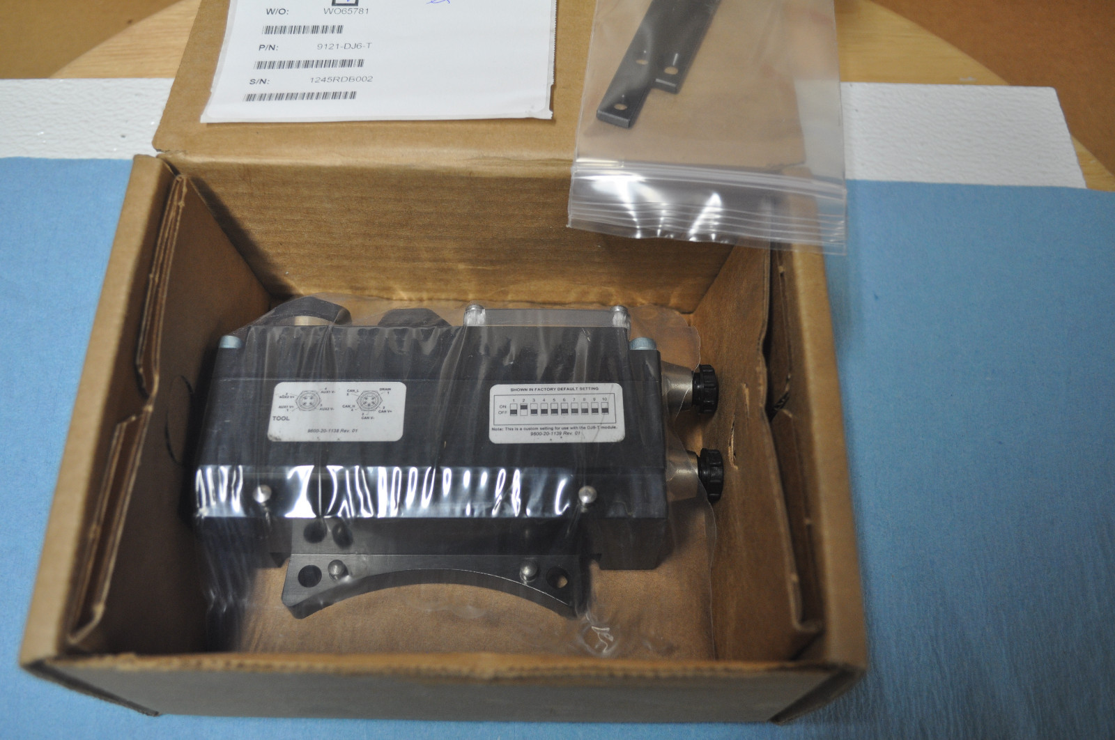 ATI 9121-DJ6-T, DJ8 TOOL MODULE, 19 PIN CONTACT, NEW