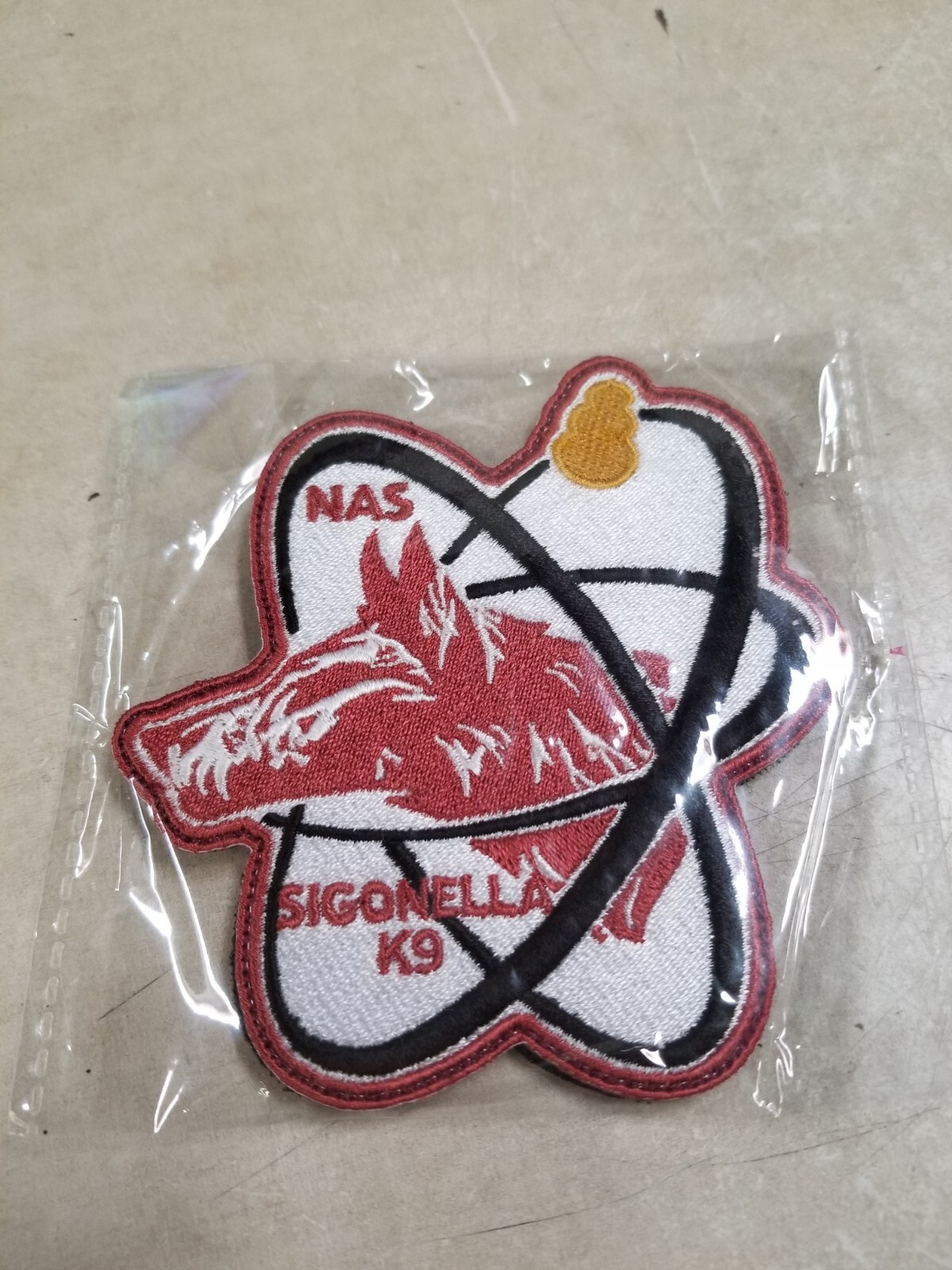 Badass Patches - Nas Sigonella K9 Unit Patch 4" x 4.5"