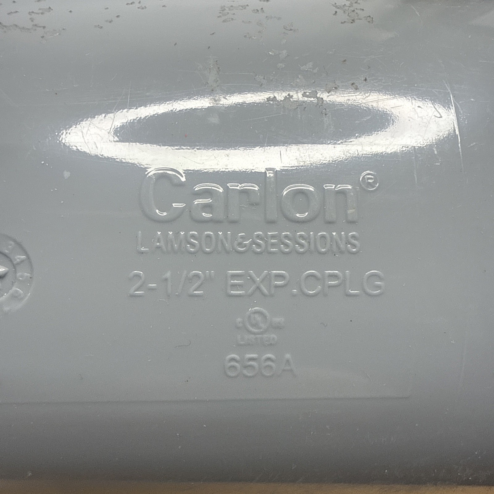 Carlon 2-1/2 In. PVC Expansion Coupling E945K Carlon E945K