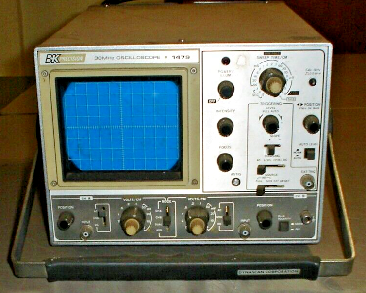 B&K Precision 30MHz Oscilloscope 1479 BK