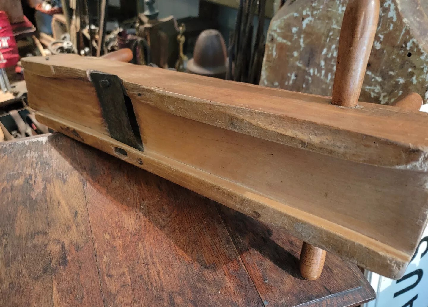 Antique Primitive 1764 Wood Plane
