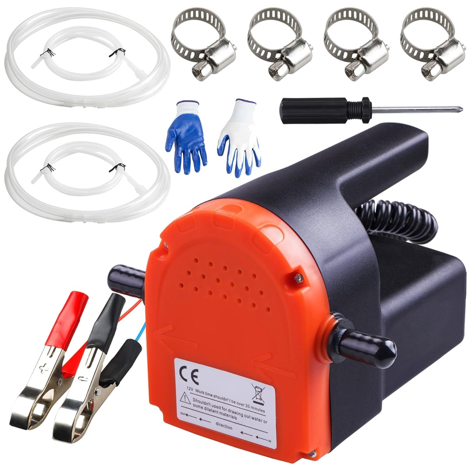 Universal 12V 100W Oil/Diesel Extractor - Compact Extractor for All Vehicles