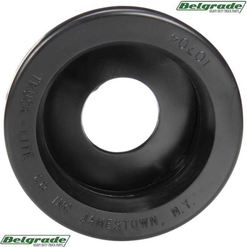 Truck-Lite 10704 Black Rubber Open Back Grommet for 10 Series and 2.5 in. Lights