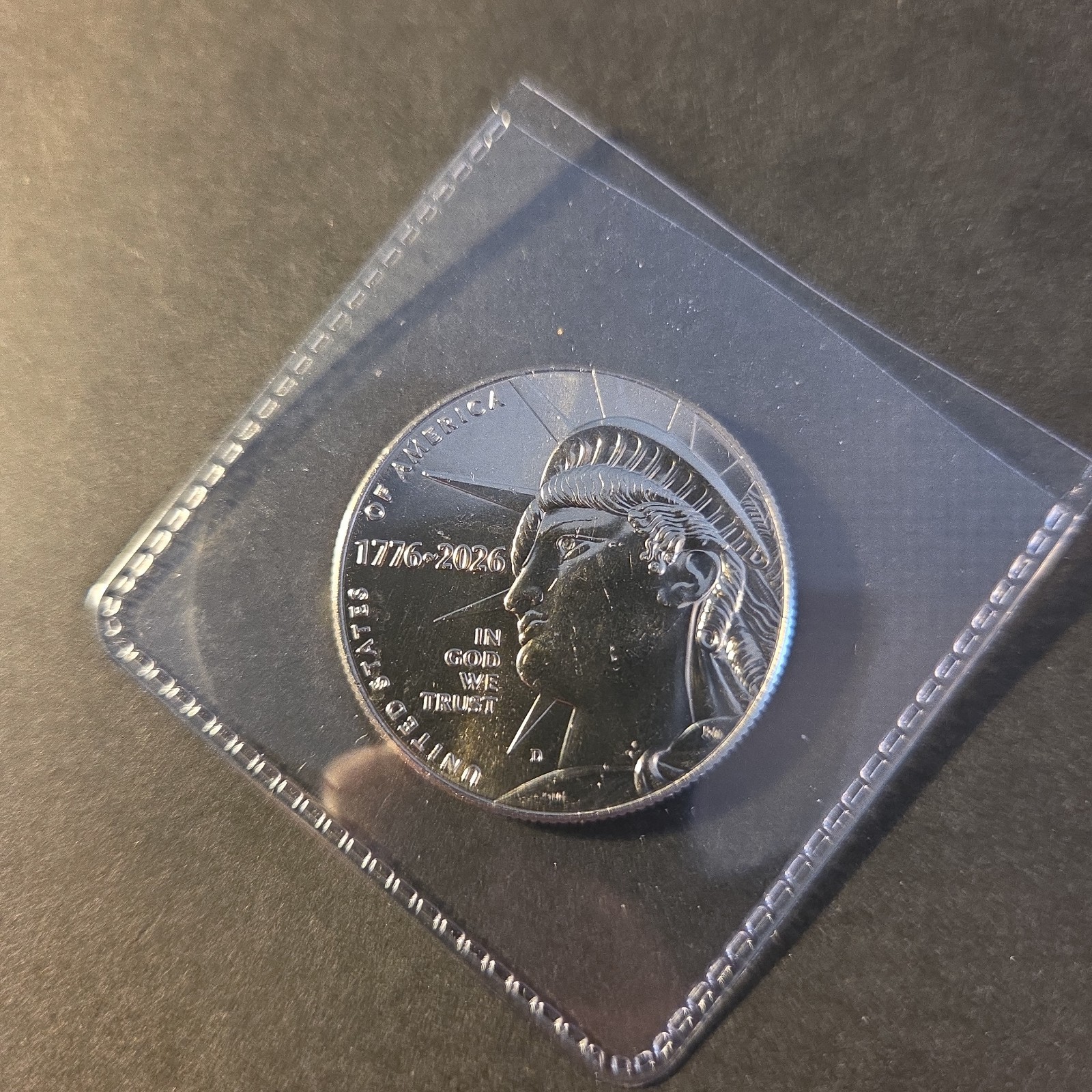 1776-2026-D Semi-Quncentennial Half Dollar In Brilliant Uncirculated Condition
