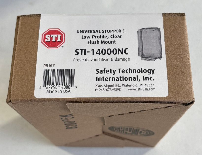 STI-14000NC Universal Stopper low profile flush mount
