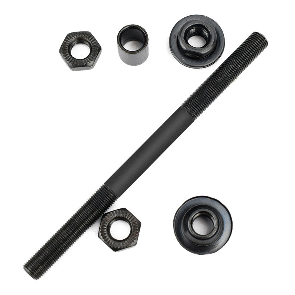 Hub Axle Bearing Axle Bicycle Black Carbon steel Cassette Adapter New Practical