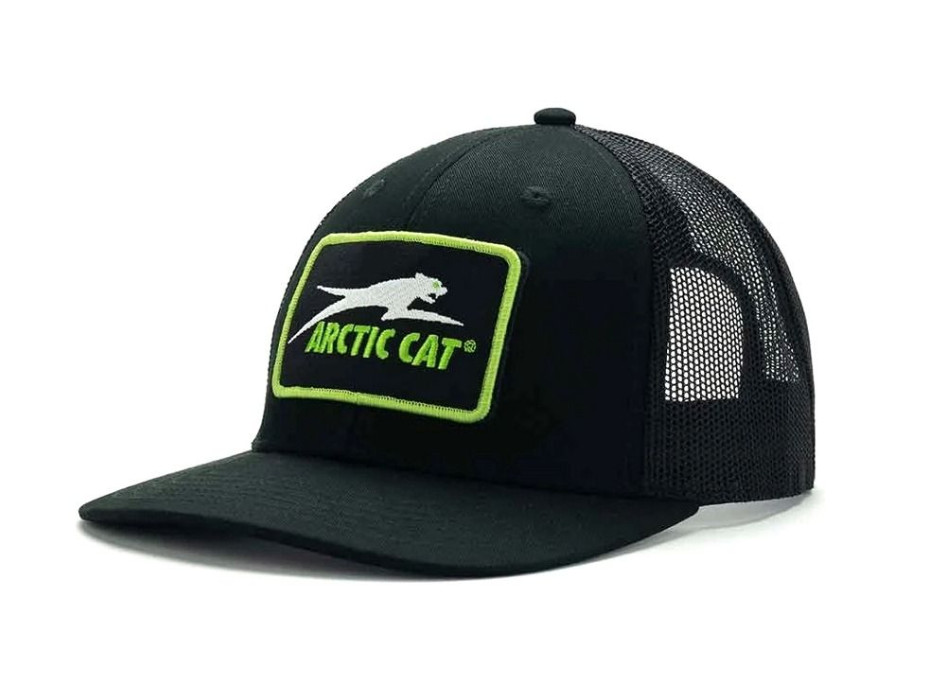 Arctic Cat Patch Hat - Black & Green