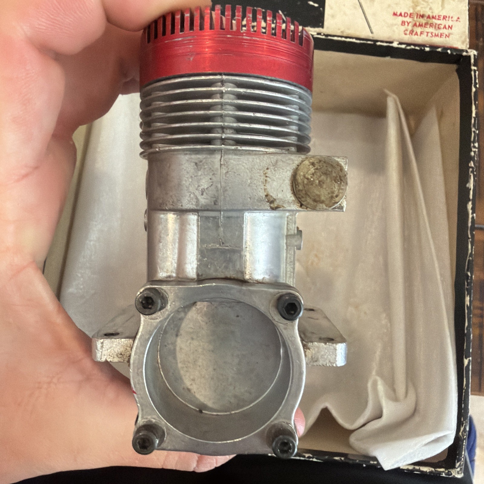 Fox Model RC74 Airplane Engine w/ Original Box