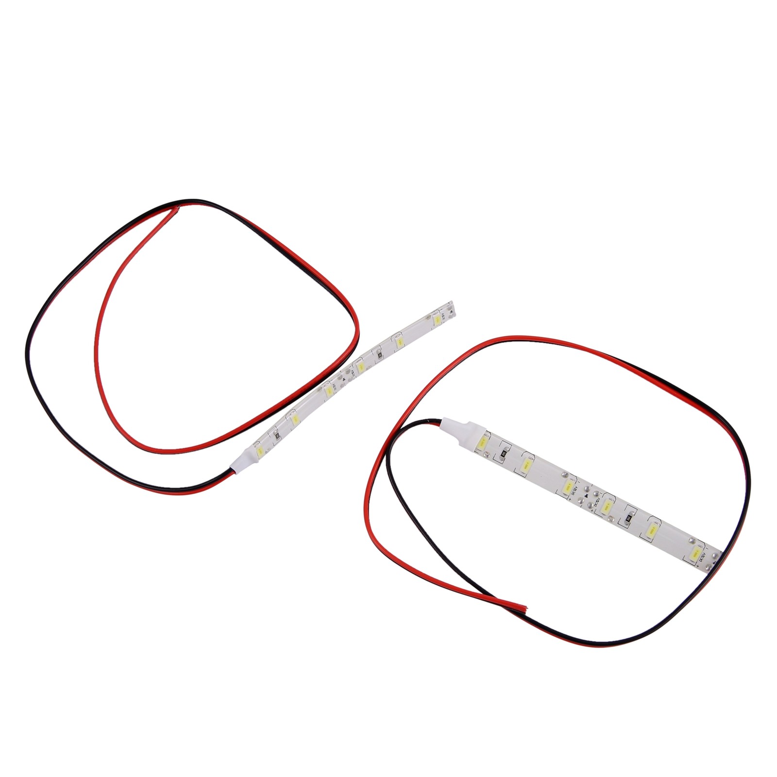 2x 10cm 12V White 6 LED 5630 SMD Strip Lights For Car Boat Motor Van  Y9S58705