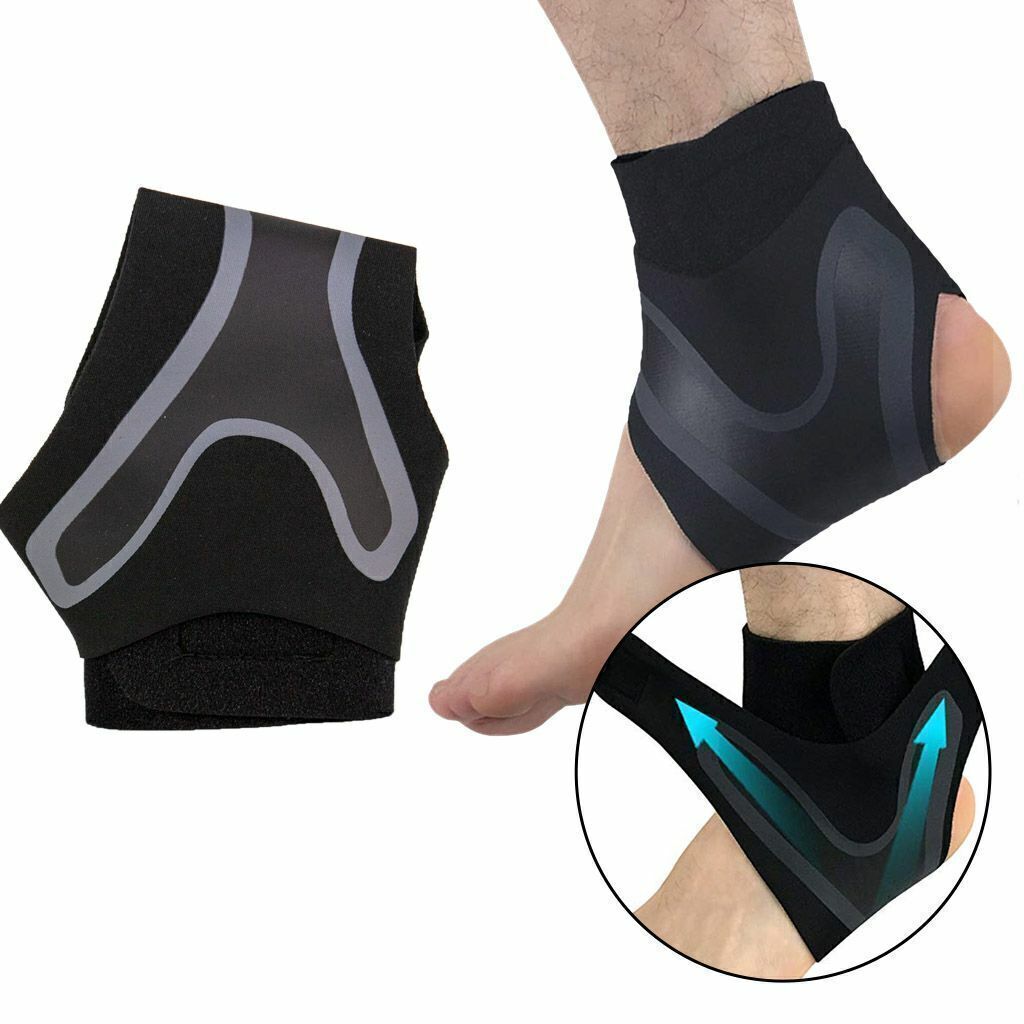 Foot Brace Ankle Support Strap Compression Pain Relief Elastic Bandage Foot Wrap