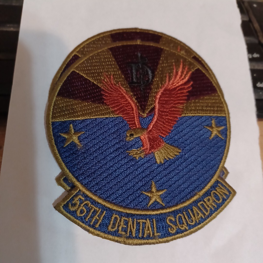 USAF Patch #012 - 56th DENTAL SQUADRON Luke AFB, Arizona - NOS