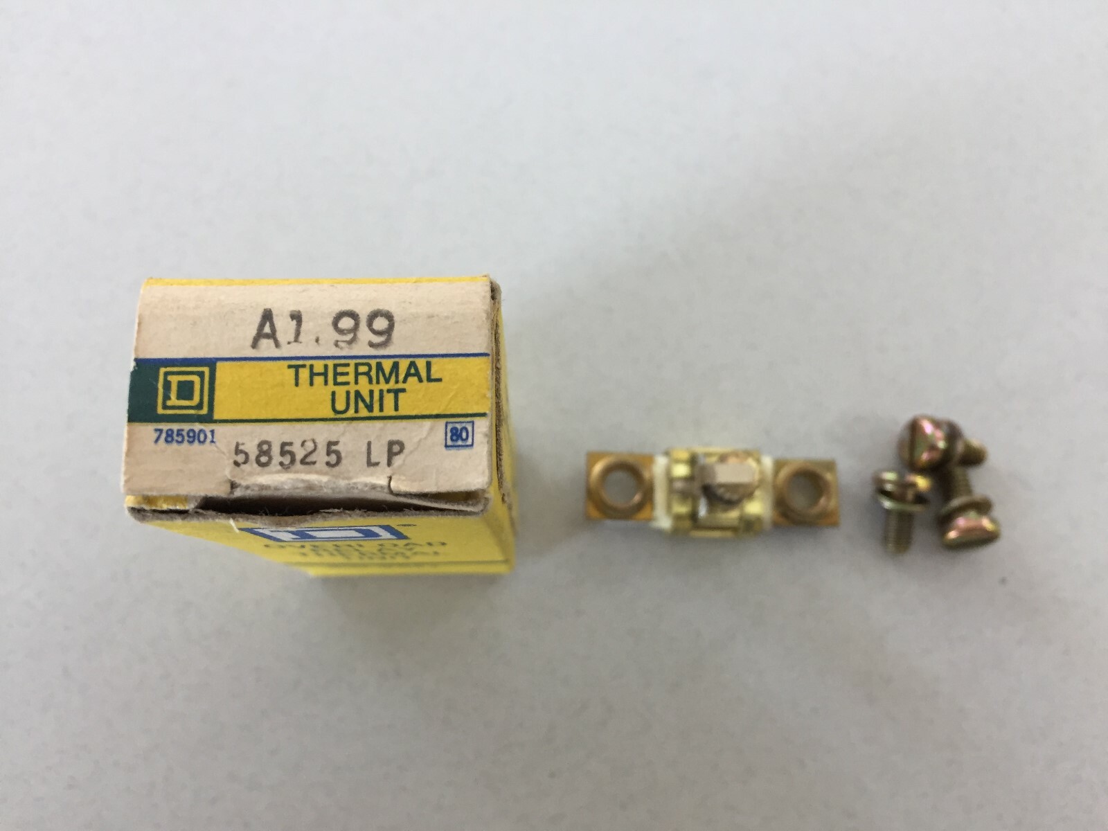 SQUARE D A1.99 THERMAL UNIT OVERLOAD RELAY