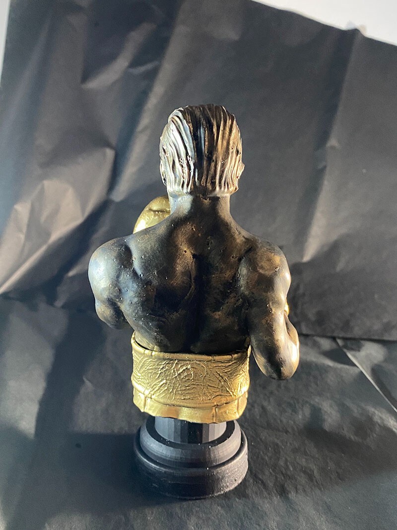 Donald Trump as Rocky collectable bust statue