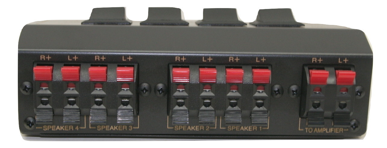 Technolink TC-9 4-Way Stereo Speaker Selector; 200 Watt Rating!