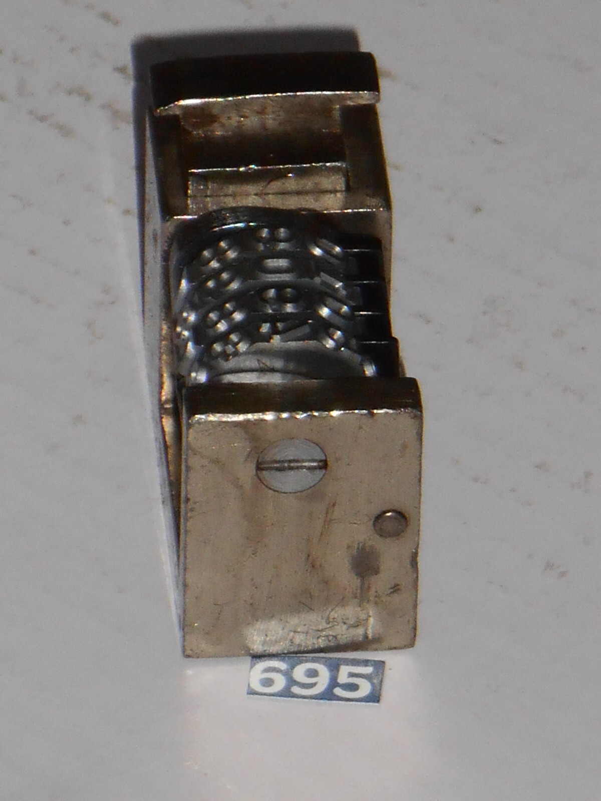 WMA | REVERSE letterpress numbering machine | 695