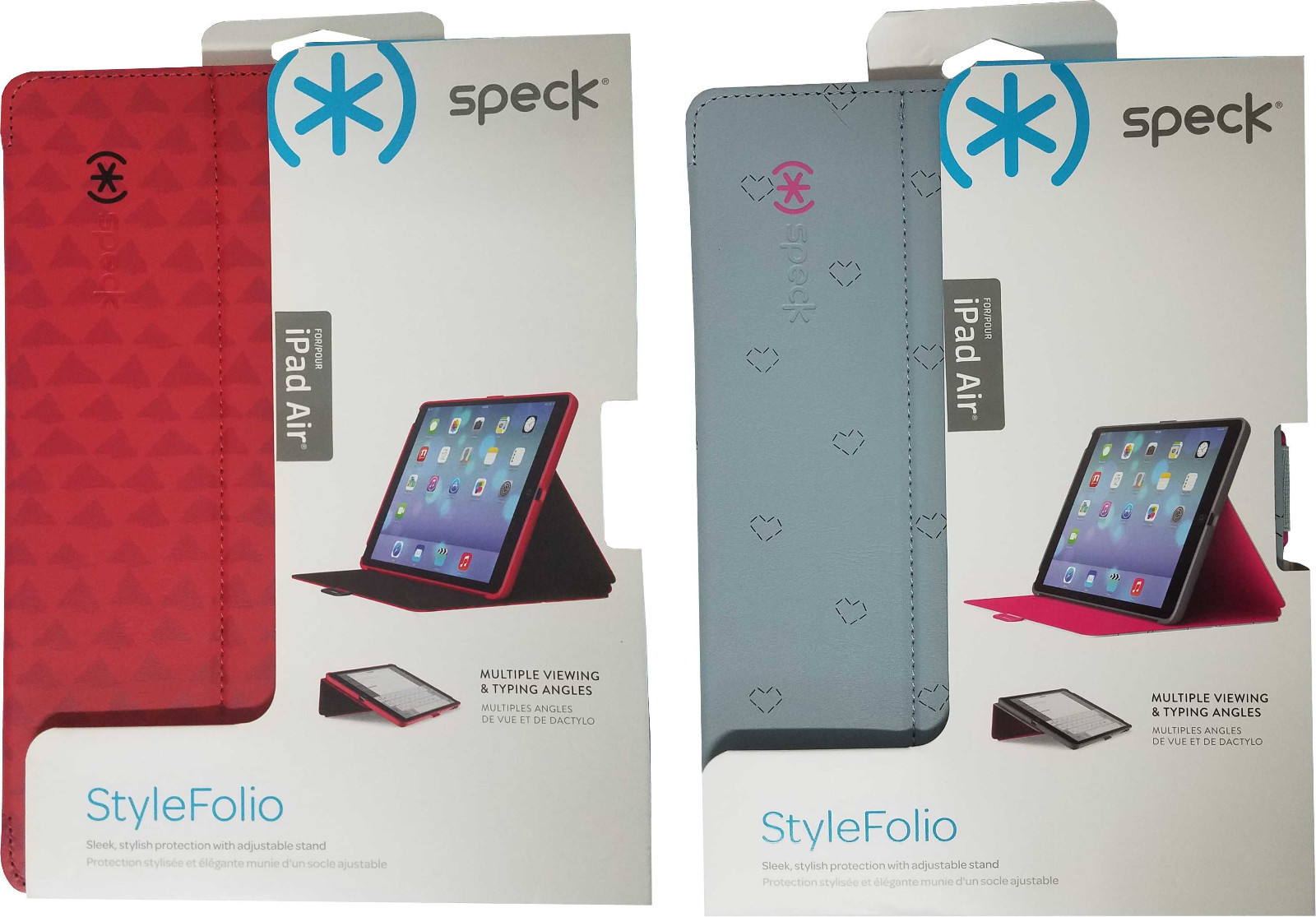Speck StyleFolio Anti-Scratch Lining Slim Folio Case Multi-Angle Stand iPad Air