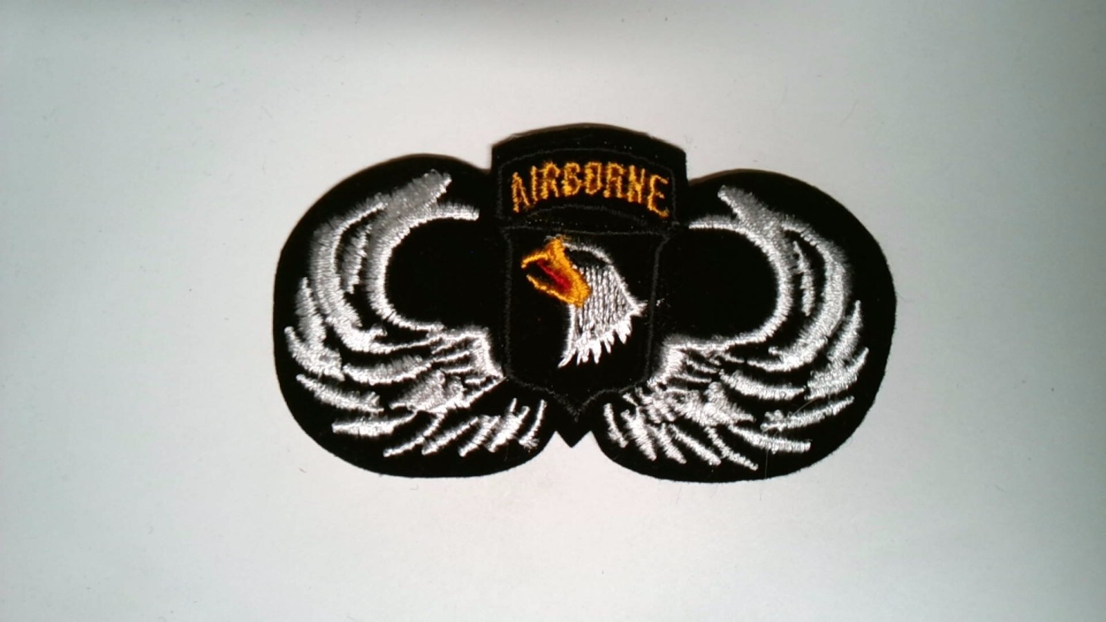 GENUINE MILITARY PATCH US ARMY 101ST AIRBORNE DIVISION WITH WINGS SEW ON