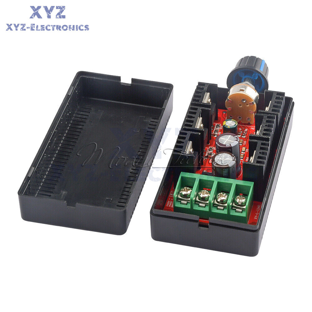 9-50V 40A DC Motor Speed Control PWM HHO RC Controller 12V 24V 48V 2000W Case