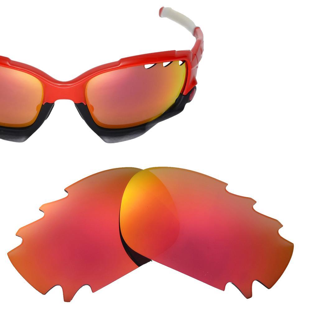 Walleva Vented Replacement Lenses for Oakley Jawbone Sunglasses-Multiple Options
