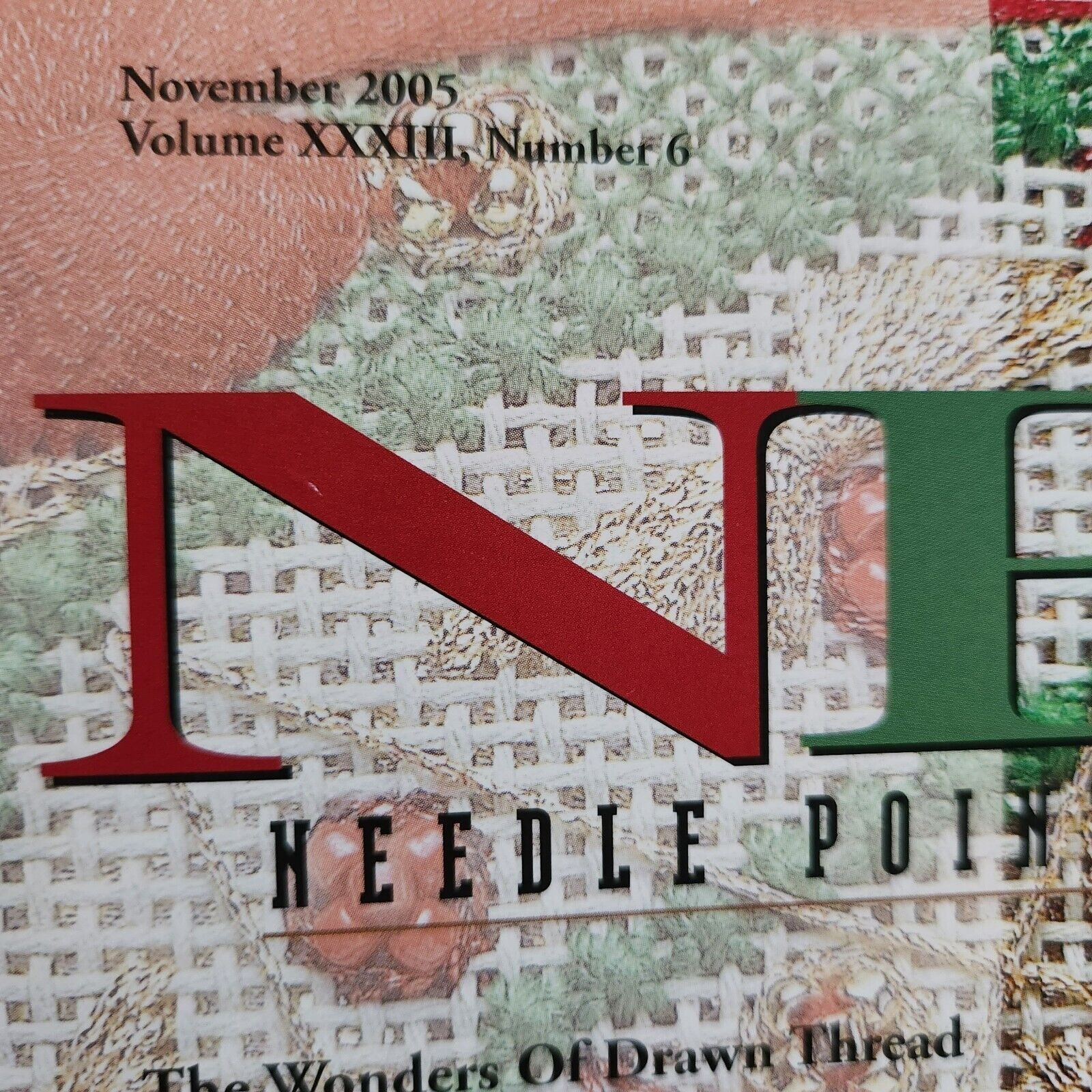 Needle Pointers Magazine Back Issue November 2005