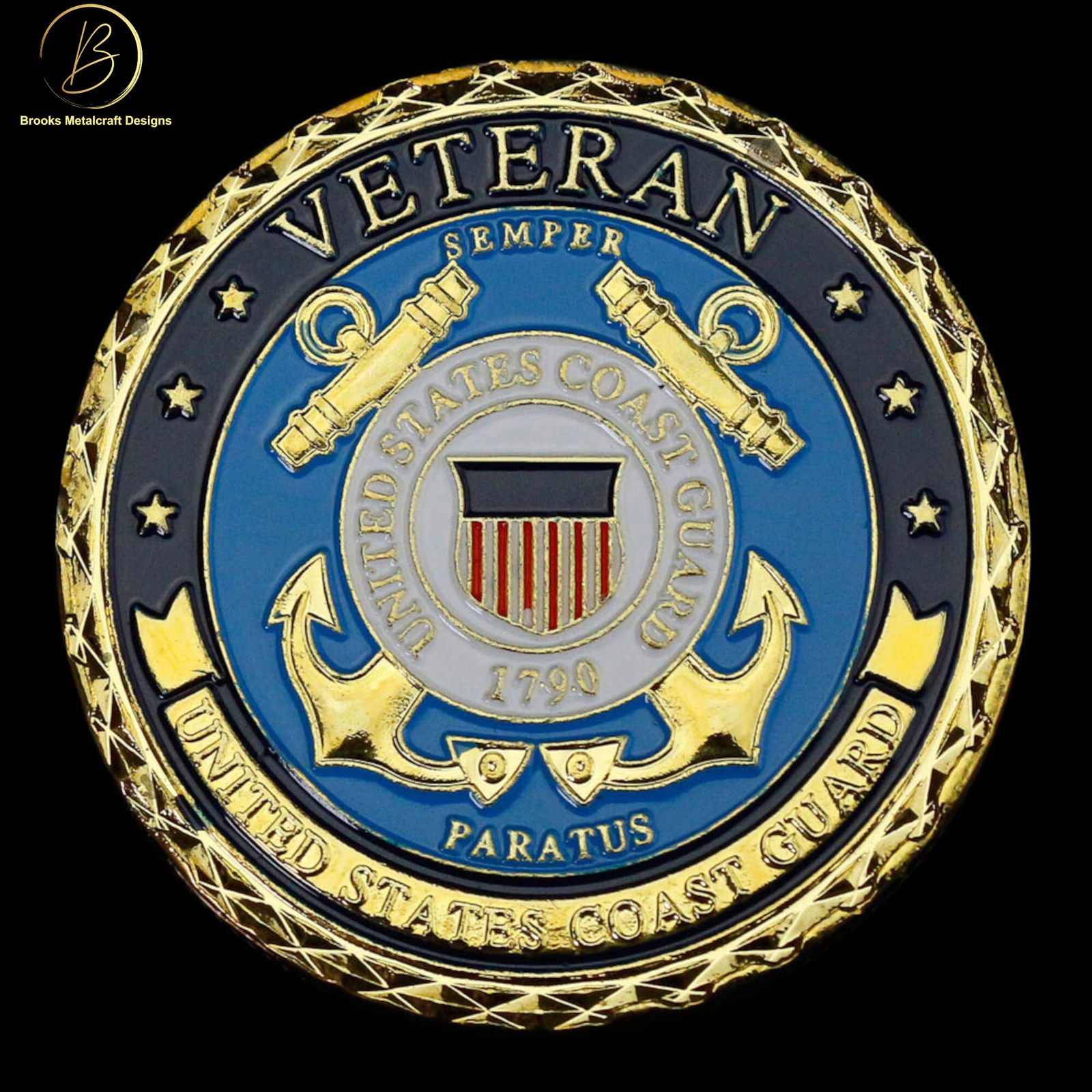Coast Guard Veteran Challenge Coin