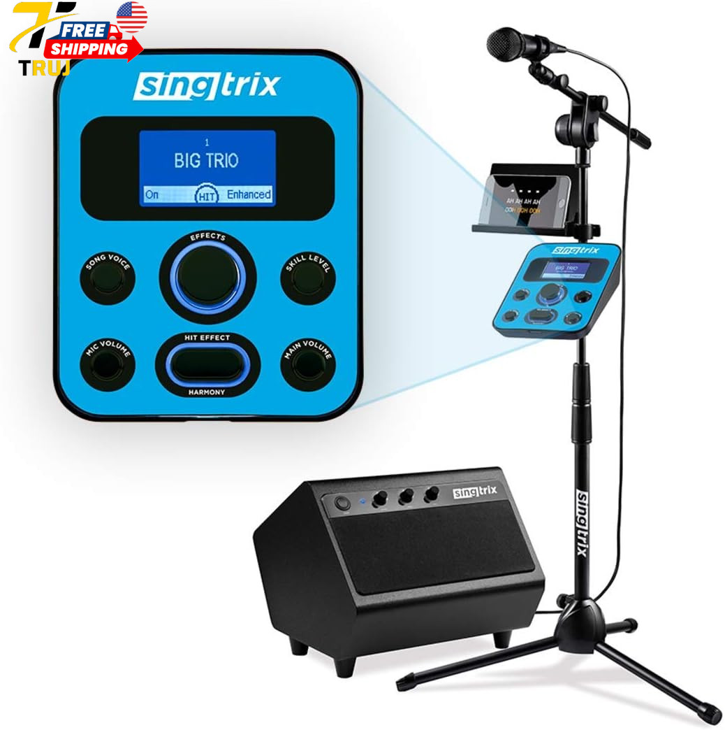 Portable Karaoke Machine On Shark Tank Kids & Adults All-In-One Karaoke System